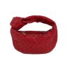 Borsa Bottega Veneta  Jodie in pelle intrecciata rossa - 360 thumbnail