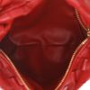 Bottega Veneta  Jodie handbag  in red intrecciato leather - Detail D3 thumbnail