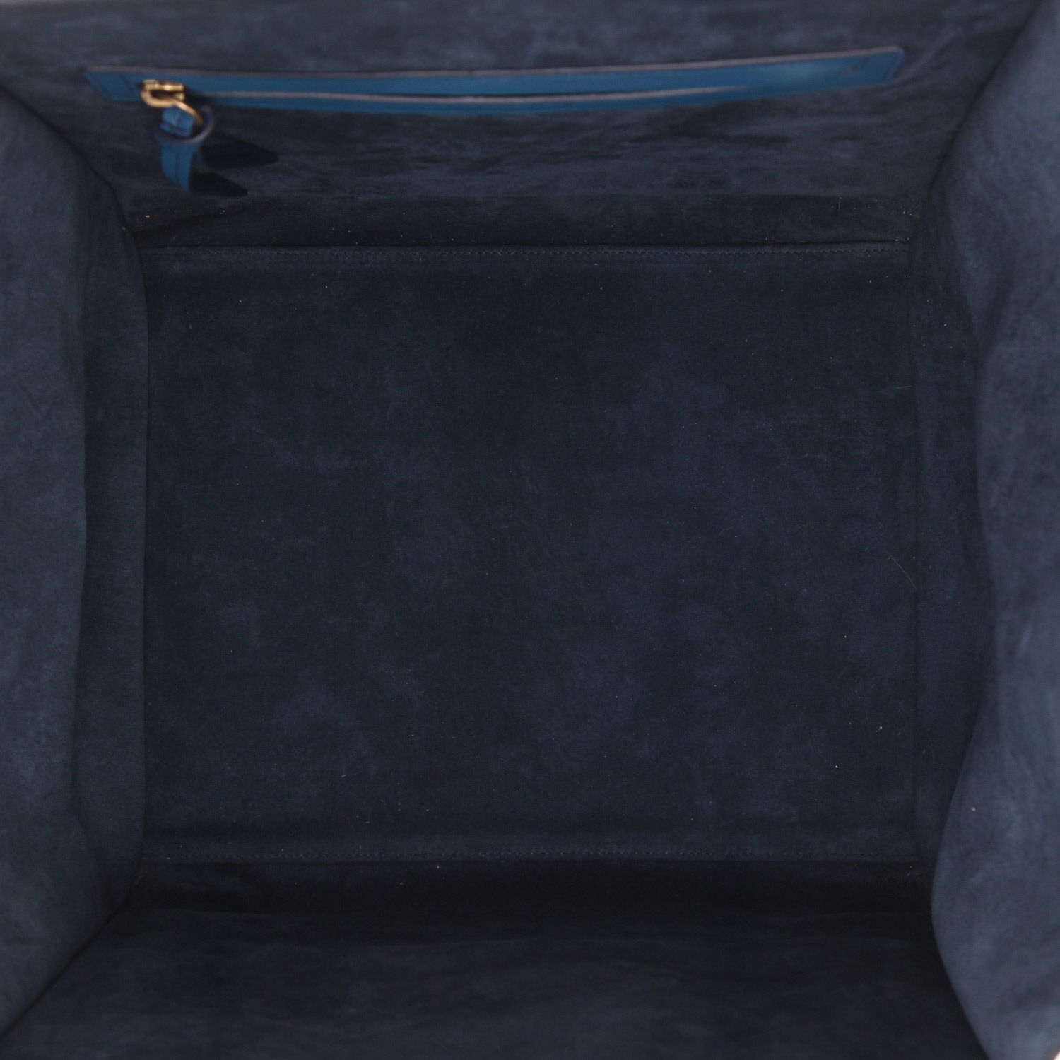 Borsa Celine  Phantom in pelle blu - Detail D3