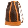 Sac à dos Louis Vuitton  Randonnée en toile monogram marron et cuir naturel - 00pp thumbnail