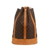 Louis Vuitton  Randonnée backpack  in brown monogram canvas  and natural leather - 360 thumbnail