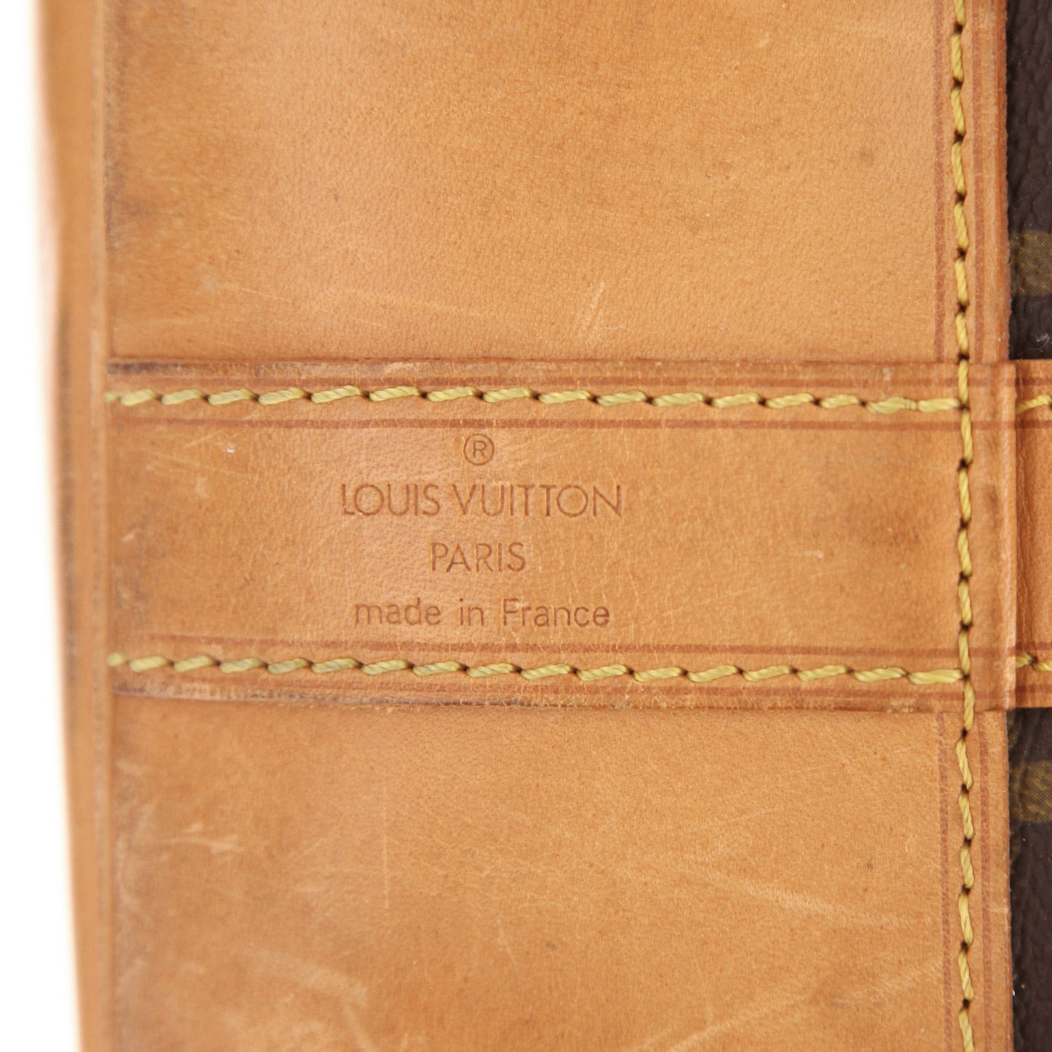 Zaino Louis Vuitton  Randonnée in tela monogram marrone e pelle naturale - Detail D2