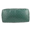 Sac cabas Goyard  Saint-Louis en toile Goyardine verte et cuir vert - Detail D1 thumbnail