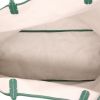 Sac cabas Goyard  Saint-Louis en toile Goyardine verte et cuir vert - Detail D3 thumbnail