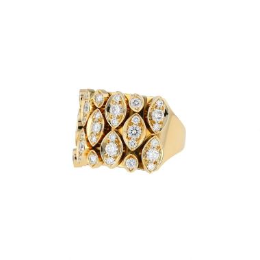 Bague Cartier Diadea en or jaune et diamants