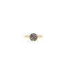 Pomellato Sabbia small model ring in pink gold, blackened gold and diamonds - 360 thumbnail