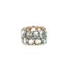 Bague Pomellato Lulu en or rose,  topazes et diamants - 360 thumbnail