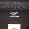 Borsa Hermès  Birkin 35 cm in pelle Evergrain nera - Detail D2 thumbnail