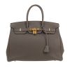 Bolso de mano Hermès  Birkin 35 cm en cuero togo gris - 360 thumbnail