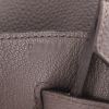 Bolso de mano Hermès  Birkin 35 cm en cuero togo gris - Detail D4 thumbnail