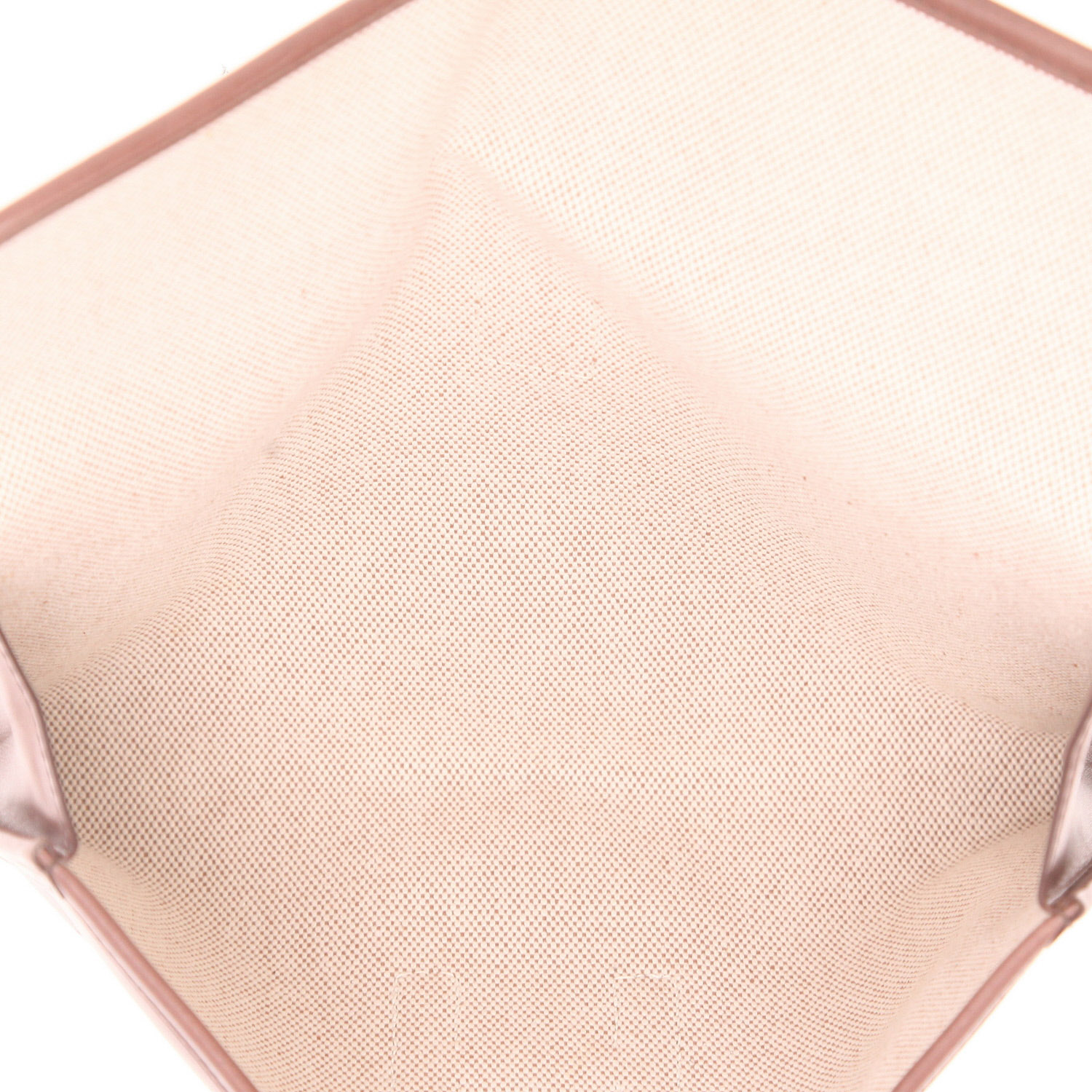 Pochette Hermès  Jige in pelle box marrone - Detail D3