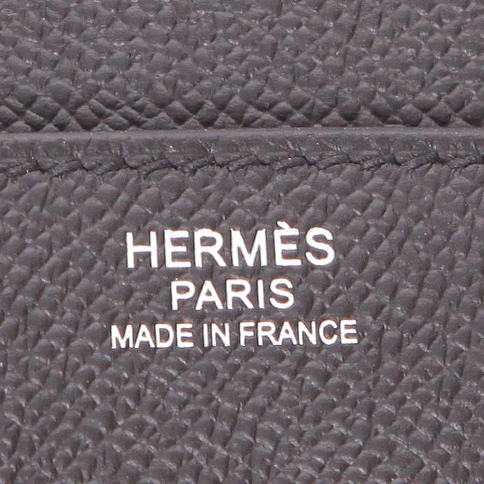 Hermès  Birkin 30 cm handbag  in black epsom leather - Detail D2