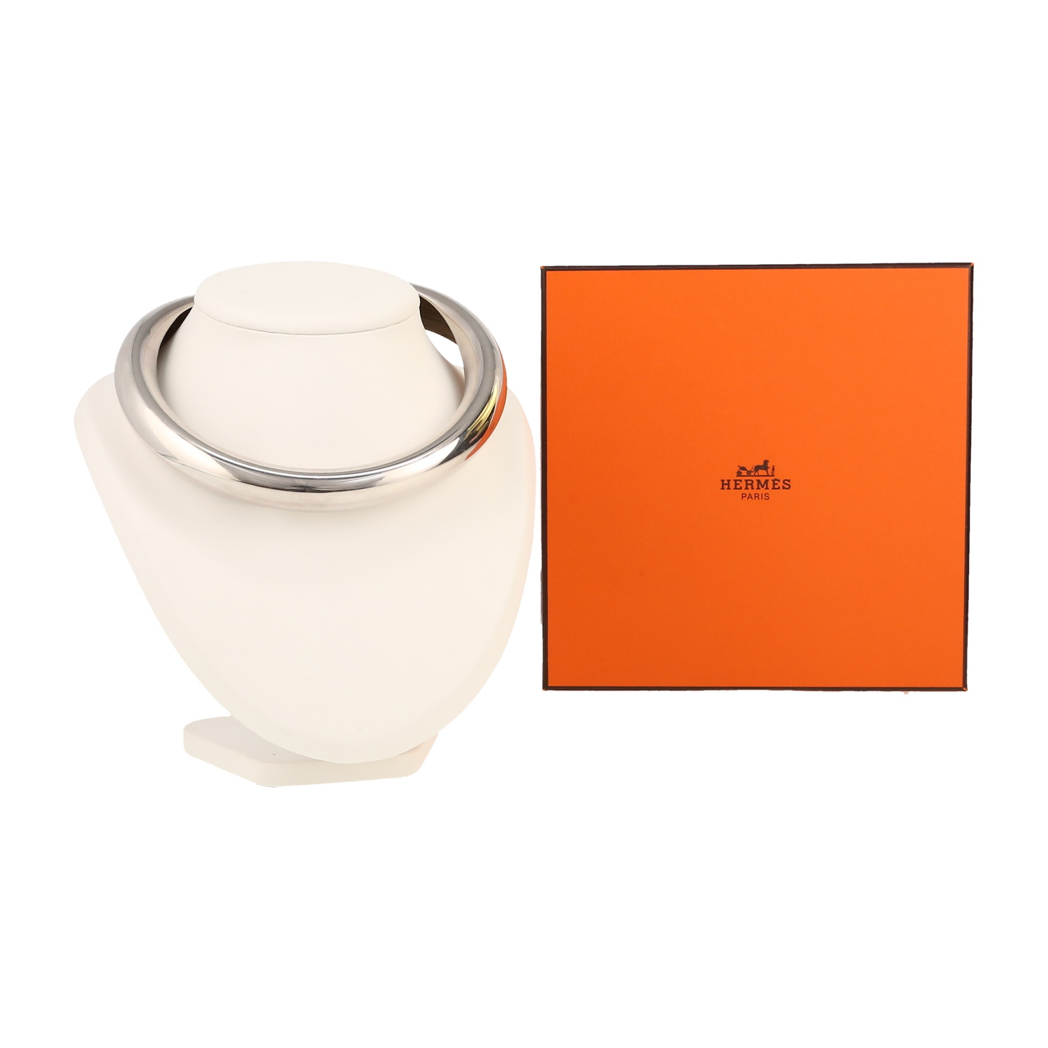 Girocollo Hermès Mombasa in argento - Detail D2