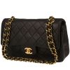 Bolso bandolera Chanel  Timeless Petit en cuero acolchado negro - 00pp thumbnail