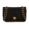 Chanel  Timeless Petit shoulder bag  in black quilted leather - 360 thumbnail