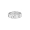 Bague Cartier Love en or blanc, taille 53 - 00pp thumbnail