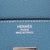 Bolso de mano Hermès  Birkin 35 cm en cuero togo azul - Detail D2 thumbnail