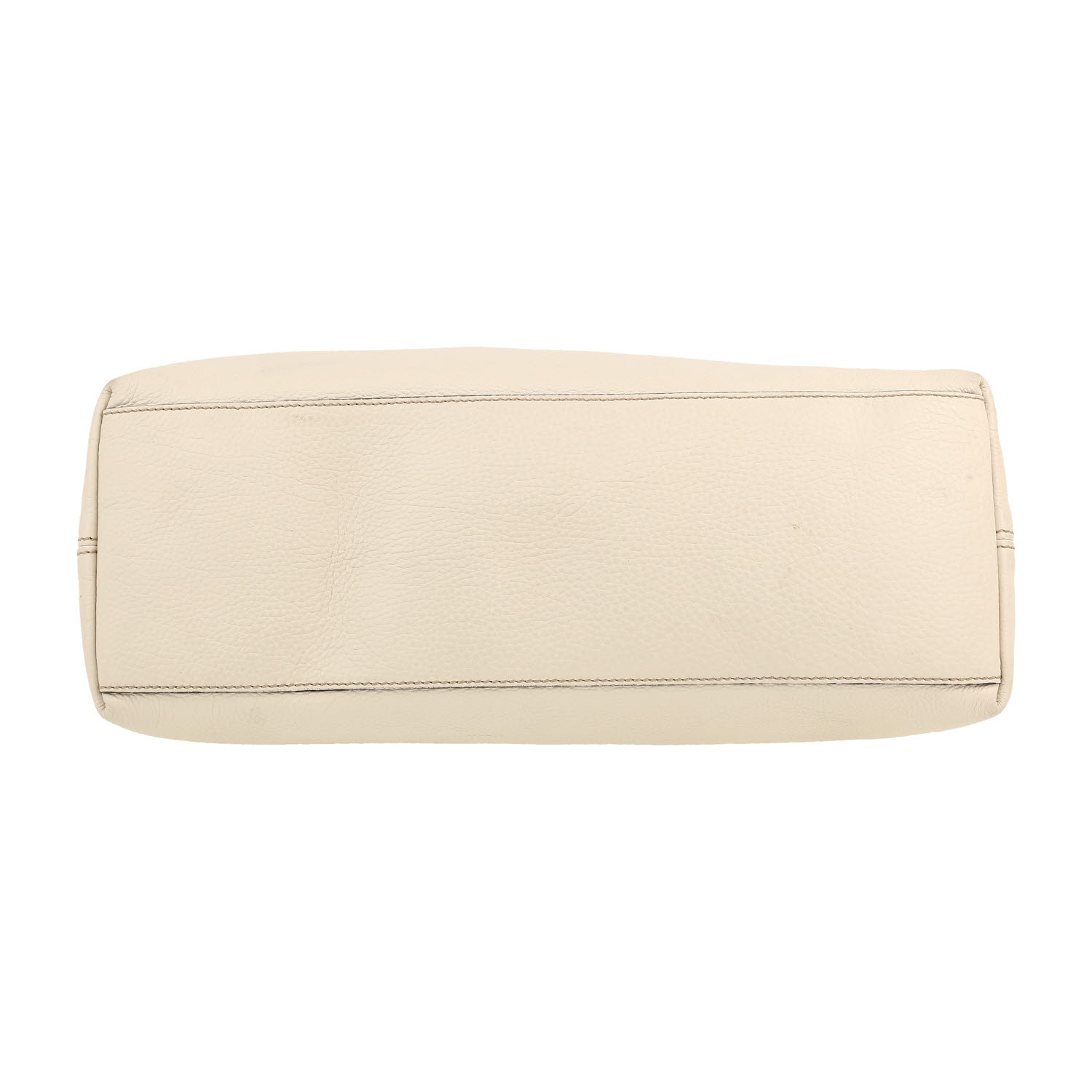 Gucci  Soho handbag  in ecru grained leather - Detail D1