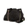 Gucci  Soho shopping bag  in black grained leather - 360 thumbnail