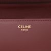 Bolso bandolera Celine  Classic Box Mini en cuero box color burdeos - Detail D2 thumbnail