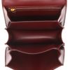 Borsa a tracolla Celine  Classic Box Mini in pelle box bordeaux - Detail D3 thumbnail