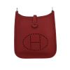 Bolso bandolera Hermès  Evelyne en cuero togo rojo H - 360 thumbnail