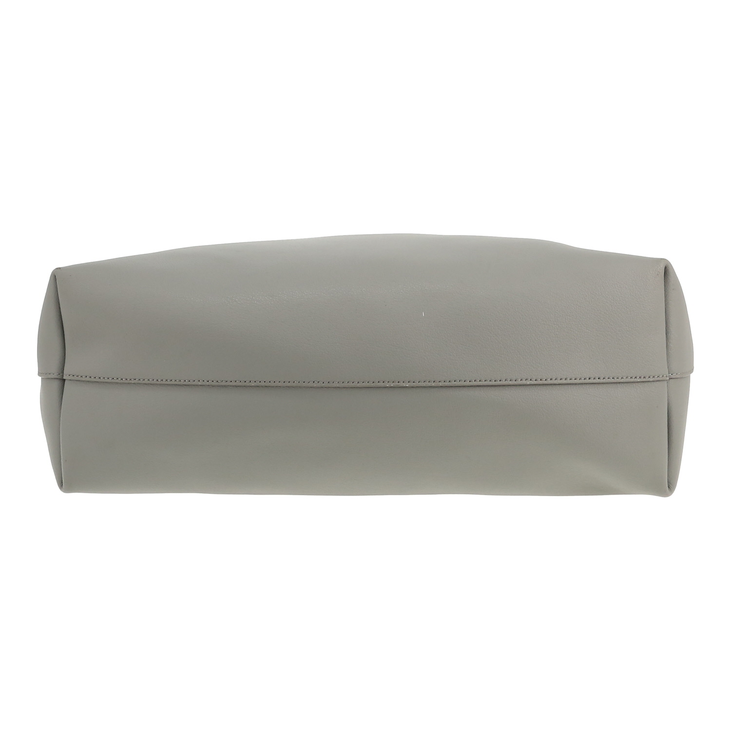 Shopping bag Saint Laurent  Shopping in pelle grigia - Detail D1