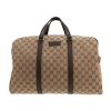 Sac à main Gucci  Boston en toile monogram marron et cuir marron - 360 thumbnail