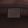 Borsa Gucci  Boston in tela monogram marrone e pelle marrone - Detail D2 thumbnail