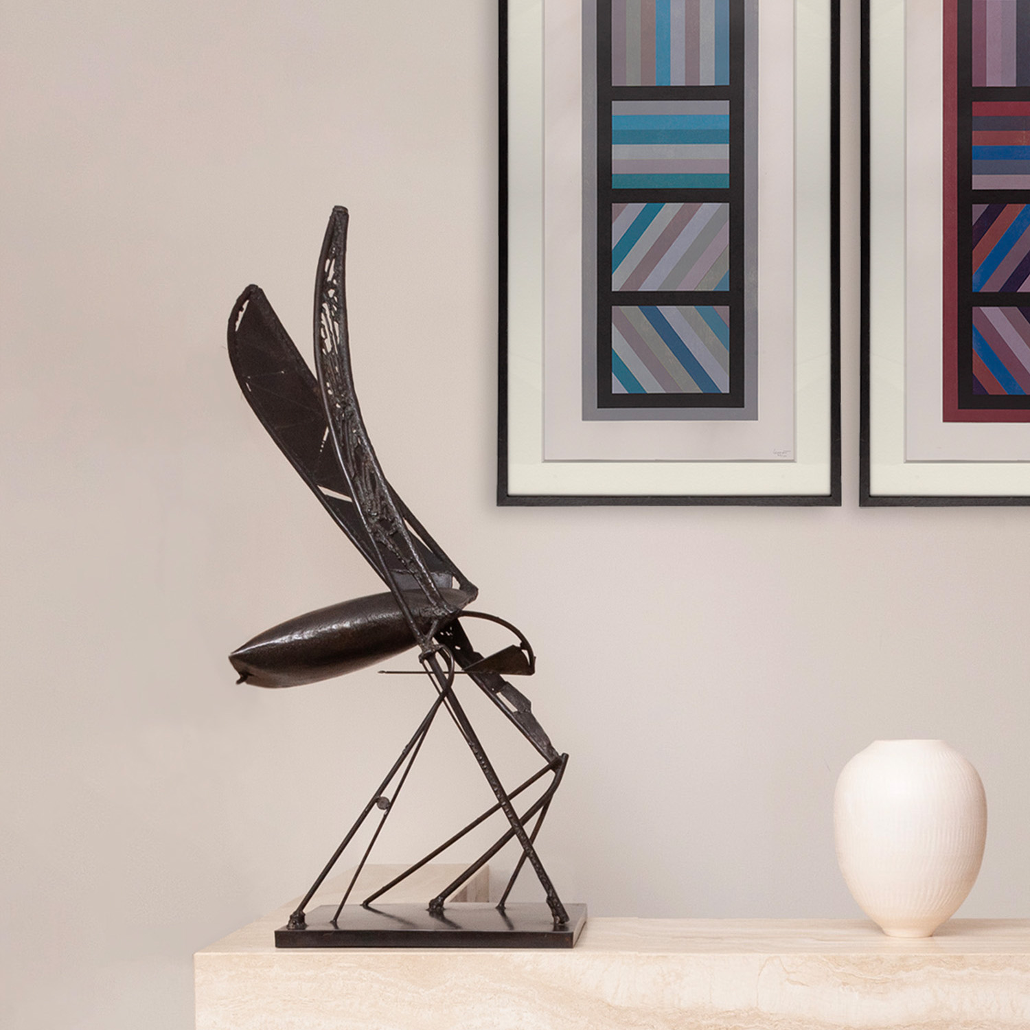 César (1921-1998), L'insecte ailé - 1956/1992 - Detail D8