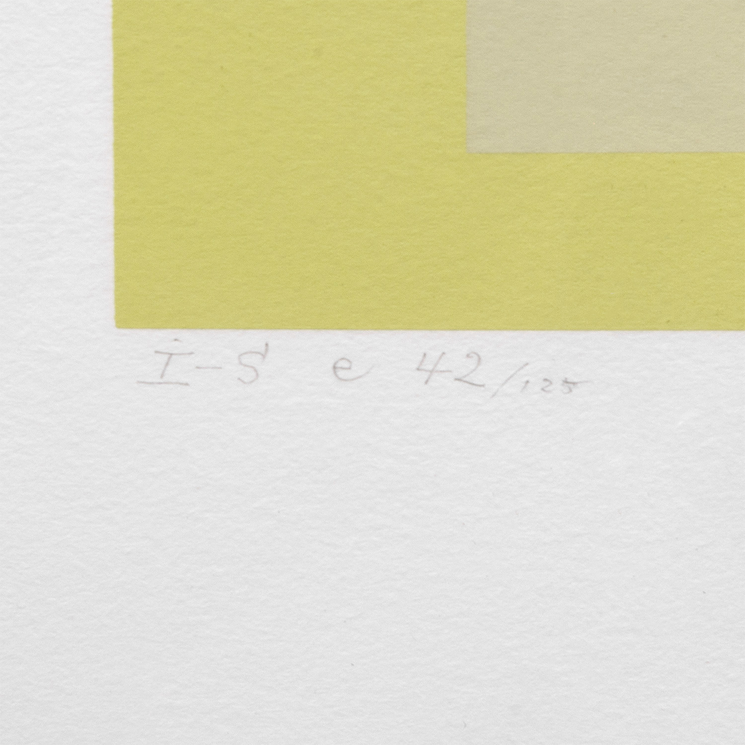 Josef Albers (1888-1976), I-S e - 1970
