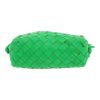 Bottega Veneta  Loop small model  handbag  in green intrecciato leather - Detail D1 thumbnail