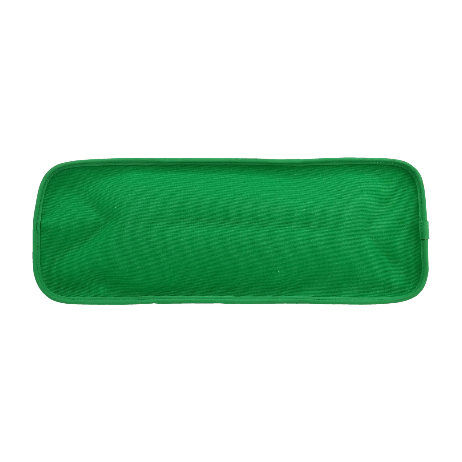 Shopping bag Hermès  Cabag in tela verde e pelle marrone - Detail D1