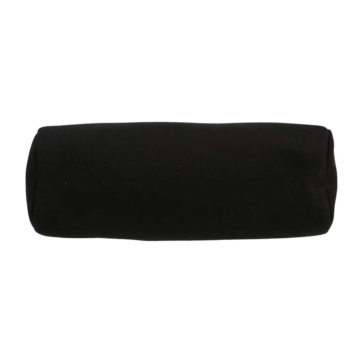 Hermès  Herbag bag worn on the shoulder or carried in the hand  in black canvas  and Hunter cowhide - Detail D1