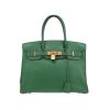 Bolso de mano Hermès  Birkin 30 cm en cuero Courchevel Vert Bengale - 360 thumbnail