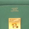 Bolso de mano Hermès  Birkin 30 cm en cuero Courchevel Vert Bengale - Detail D2 thumbnail