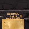 Hermès  Kelly 28 cm handbag  in black alligator - Detail D2 thumbnail