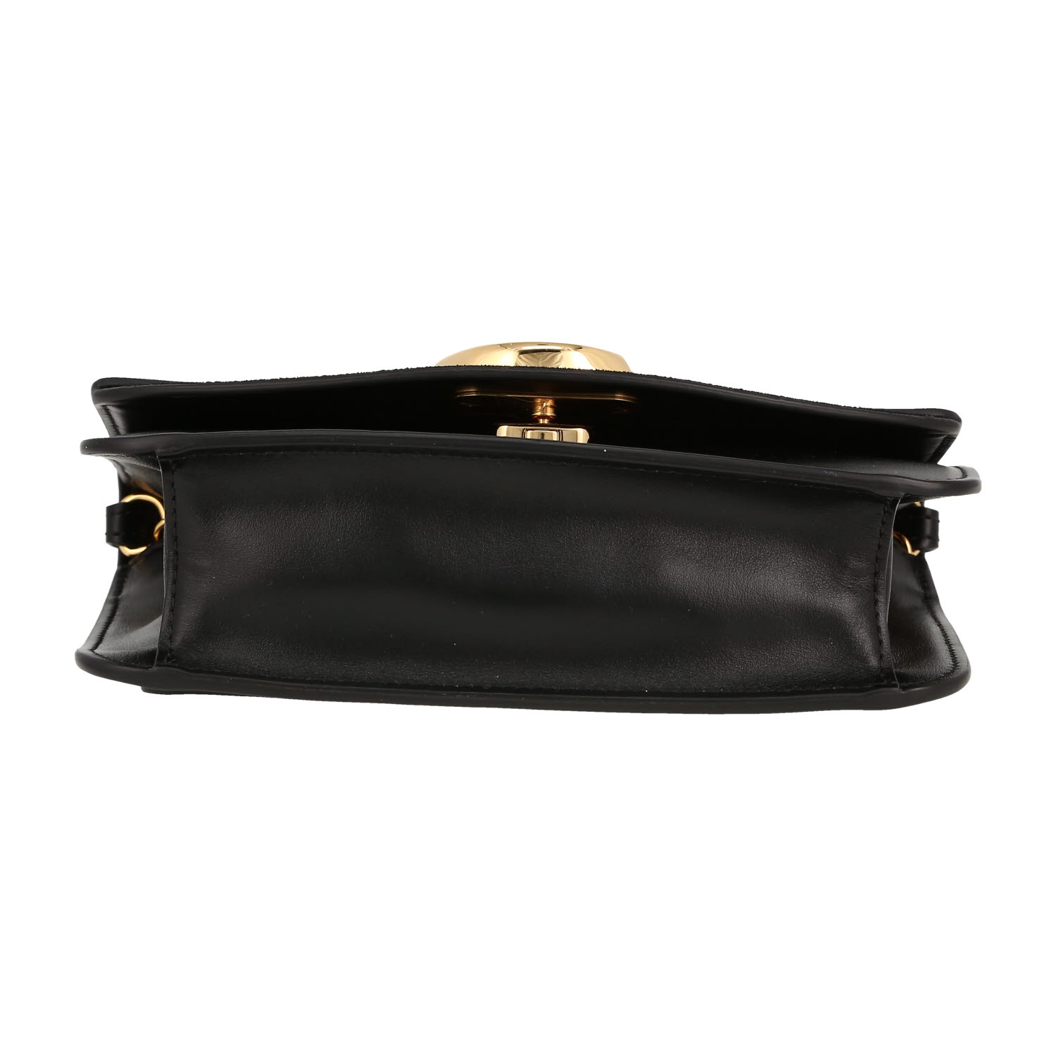 Bolso bandolera Chloé  C en cuero negro - Detail D1