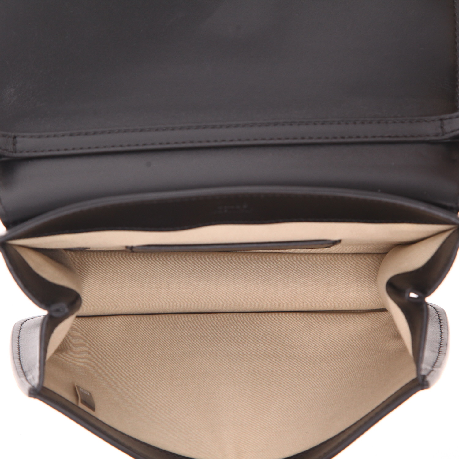 Bolso bandolera Chloé  C en cuero negro - Detail D3