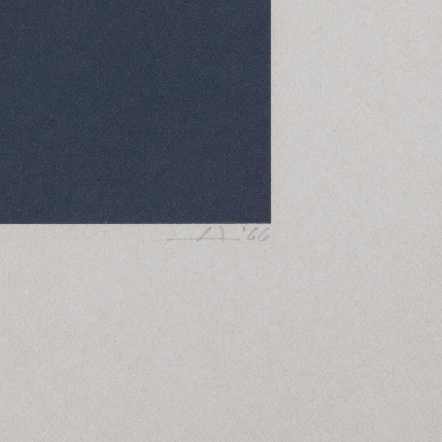 Josef Albers (1888-1976), WLS V, from White Line Squares (Series I) - 1966 - Detail D3