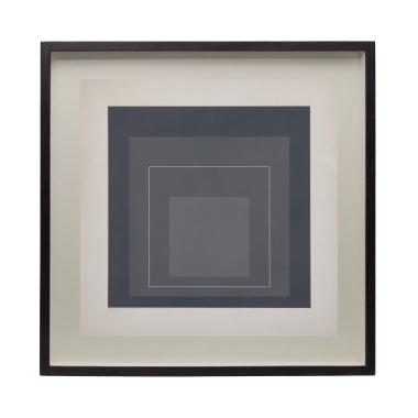 Josef Albers (1888-1976), WLS V, from White Line Squares (Series I) - 1966