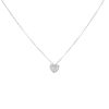 Cartier Coeur et Symbole necklace in white gold and diamonds - 00pp thumbnail