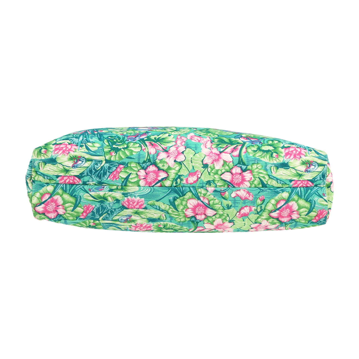 Shopping bag Hermès   in tela verde - Detail D1