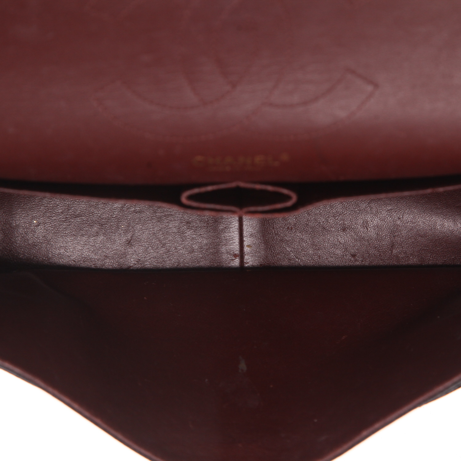 Sac à main Chanel  Timeless Jumbo en cuir grainé matelassé noir - Detail D3