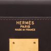 Bolso de mano Hermès  Kelly 32 cm en cuero box marrón - Detail D2 thumbnail