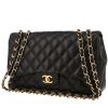 Chanel  Timeless Jumbo handbag  in black quilted leather - 00pp thumbnail