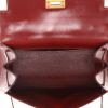 Bolso de mano Hermès  Kelly 20 cm en piel de lagarto rojo H - Detail D3 thumbnail