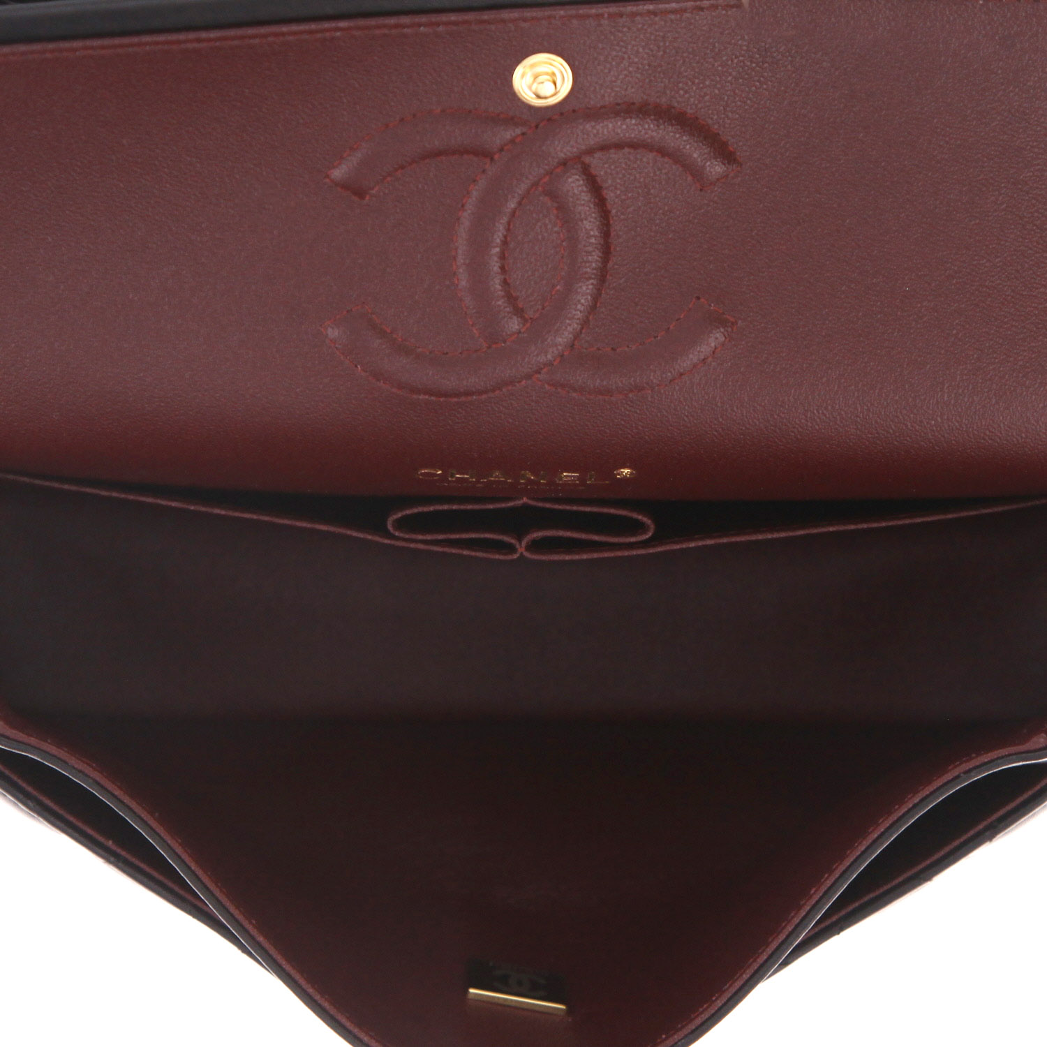 Borsa Chanel  Timeless Classic in pelle trapuntata nera - Detail D3