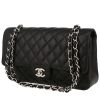 Chanel  Timeless Classic handbag  in black quilted grained leather - 00pp thumbnail