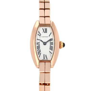 Orologio Cartier Mini Tonneau in oro rosa Ref: Cartier - 2592  Circa 2010